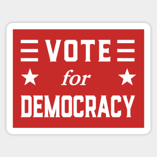 Civic Duty - Vote for Democracy Magnet